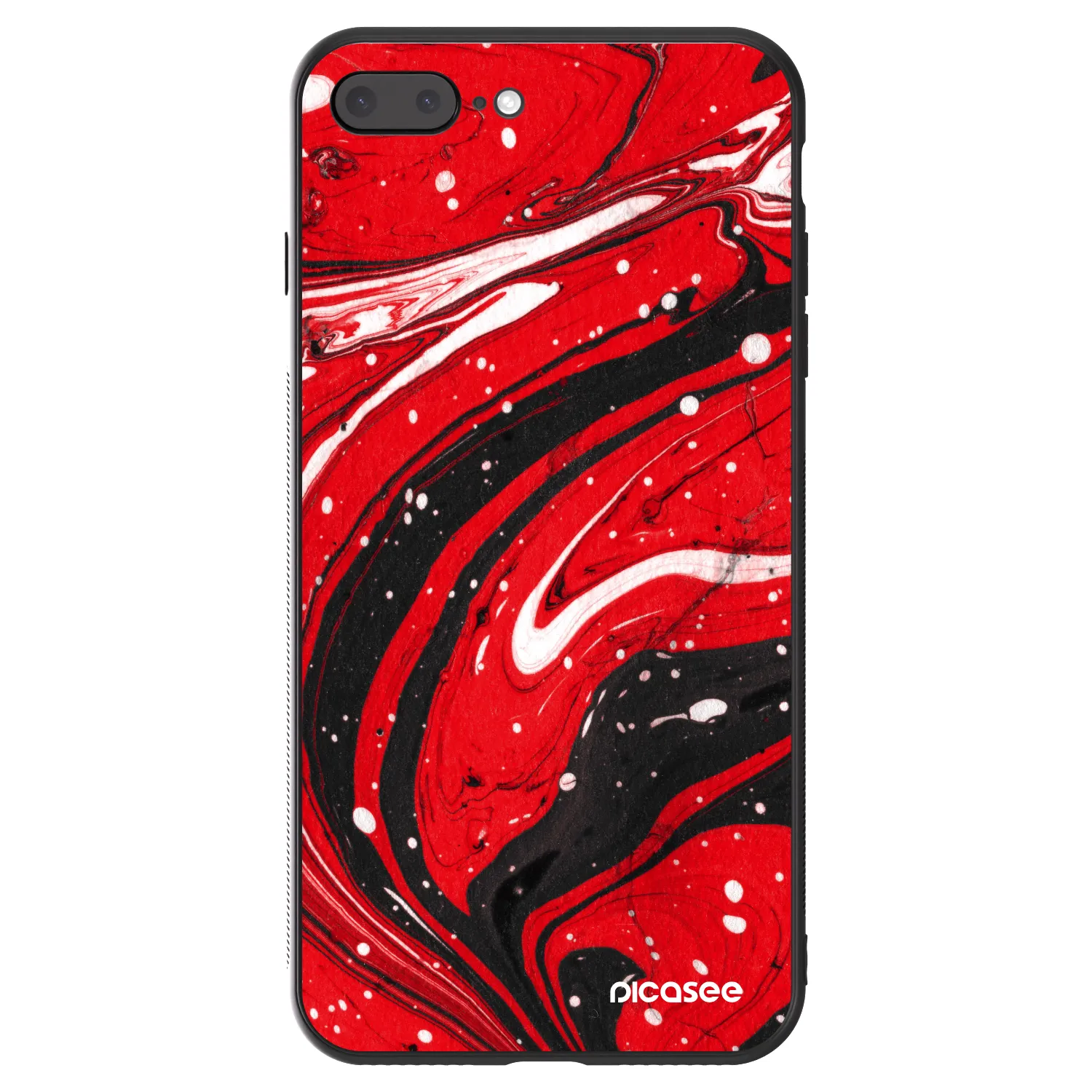 Picasee ULTIMATE CASE za Apple iPhone 7 Plus - Red black