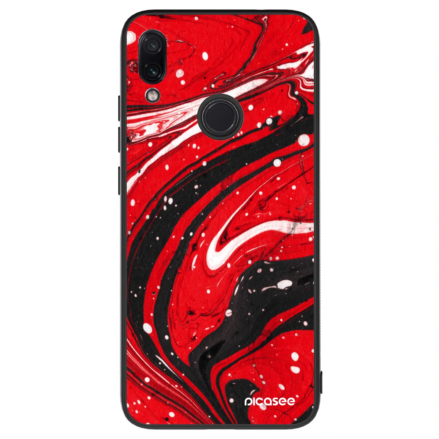 Picasee ULTIMATE CASE za Xiaomi Redmi Note 7 - Red black