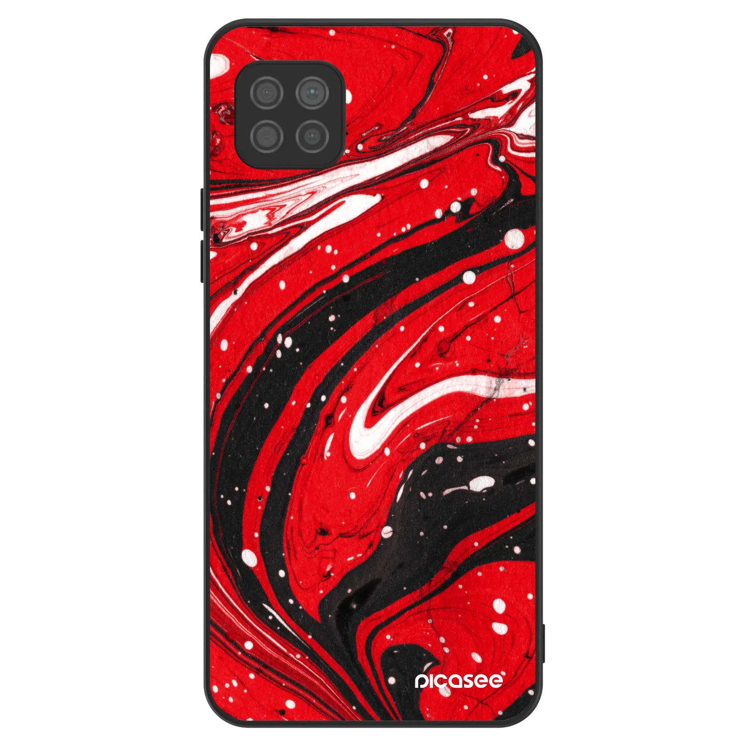 Picasee ULTIMATE CASE za Huawei P40 Lite - Red black