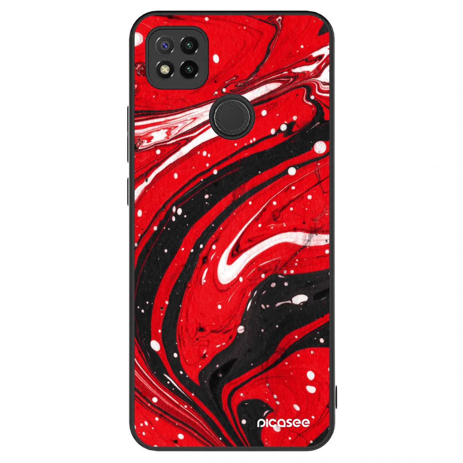 Picasee ULTIMATE CASE za Xiaomi Redmi 9C - Red black