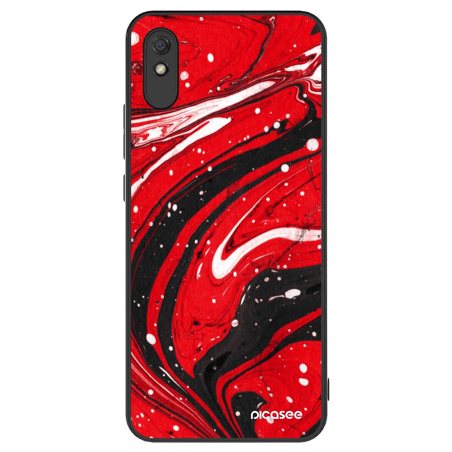 Picasee ULTIMATE CASE za Xiaomi Redmi 9A - Red black