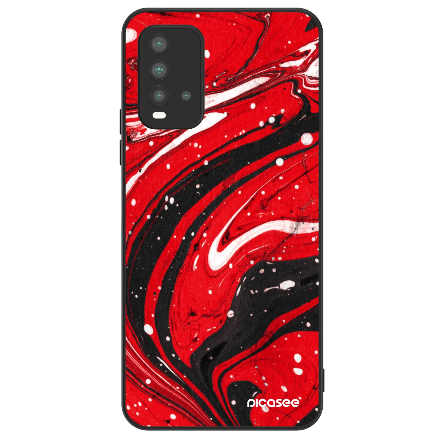 Picasee ULTIMATE CASE za Xiaomi Redmi 9T - Red black