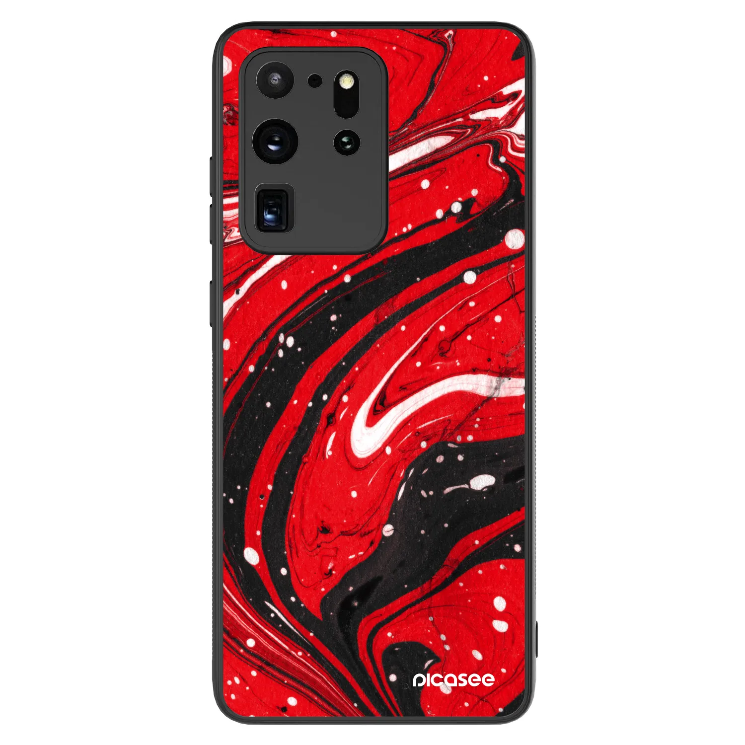 Picasee ULTIMATE CASE za Samsung Galaxy S20 Ultra 5G G988F - Red black
