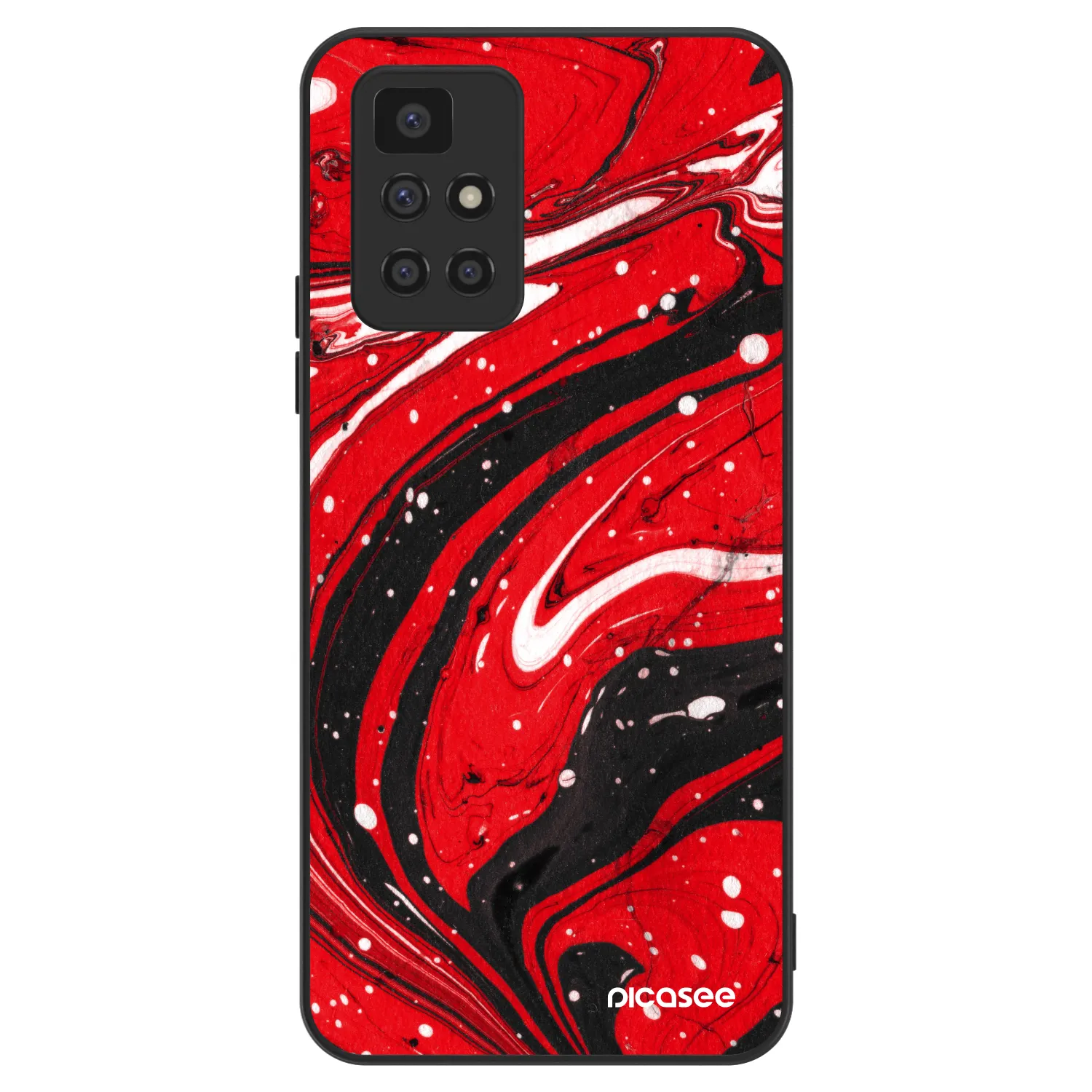 Picasee ULTIMATE CASE za Xiaomi Redmi 10 - Red black