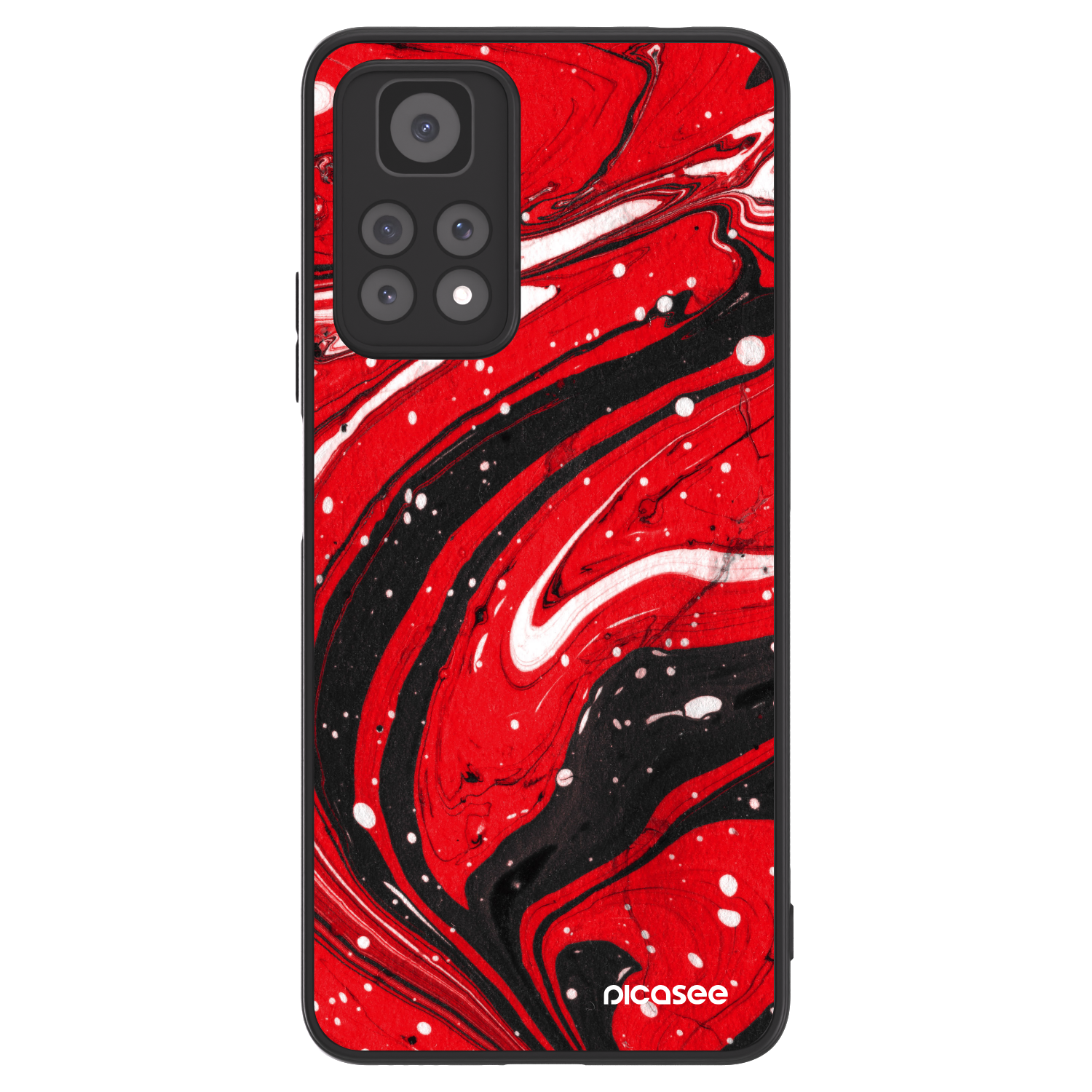 Picasee ULTIMATE CASE za Xiaomi Redmi Note 11 Pro - Red black