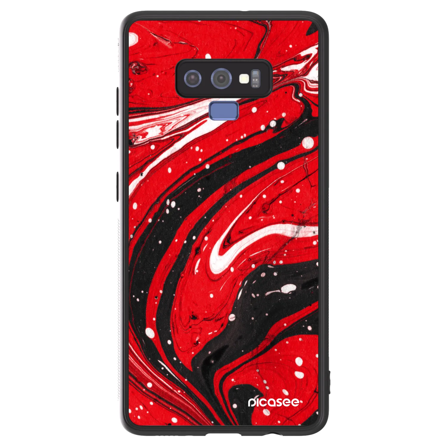 Picasee ULTIMATE CASE za Samsung Galaxy Note 9 N960F - Red black