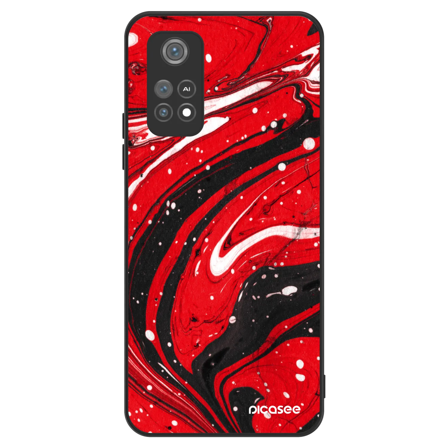 Picasee ULTIMATE CASE za Xiaomi Poco M4 Pro - Red black
