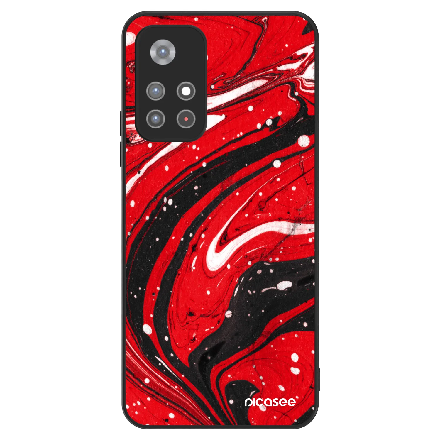 Picasee ULTIMATE CASE za Xiaomi Redmi Note 11S 5G - Red black