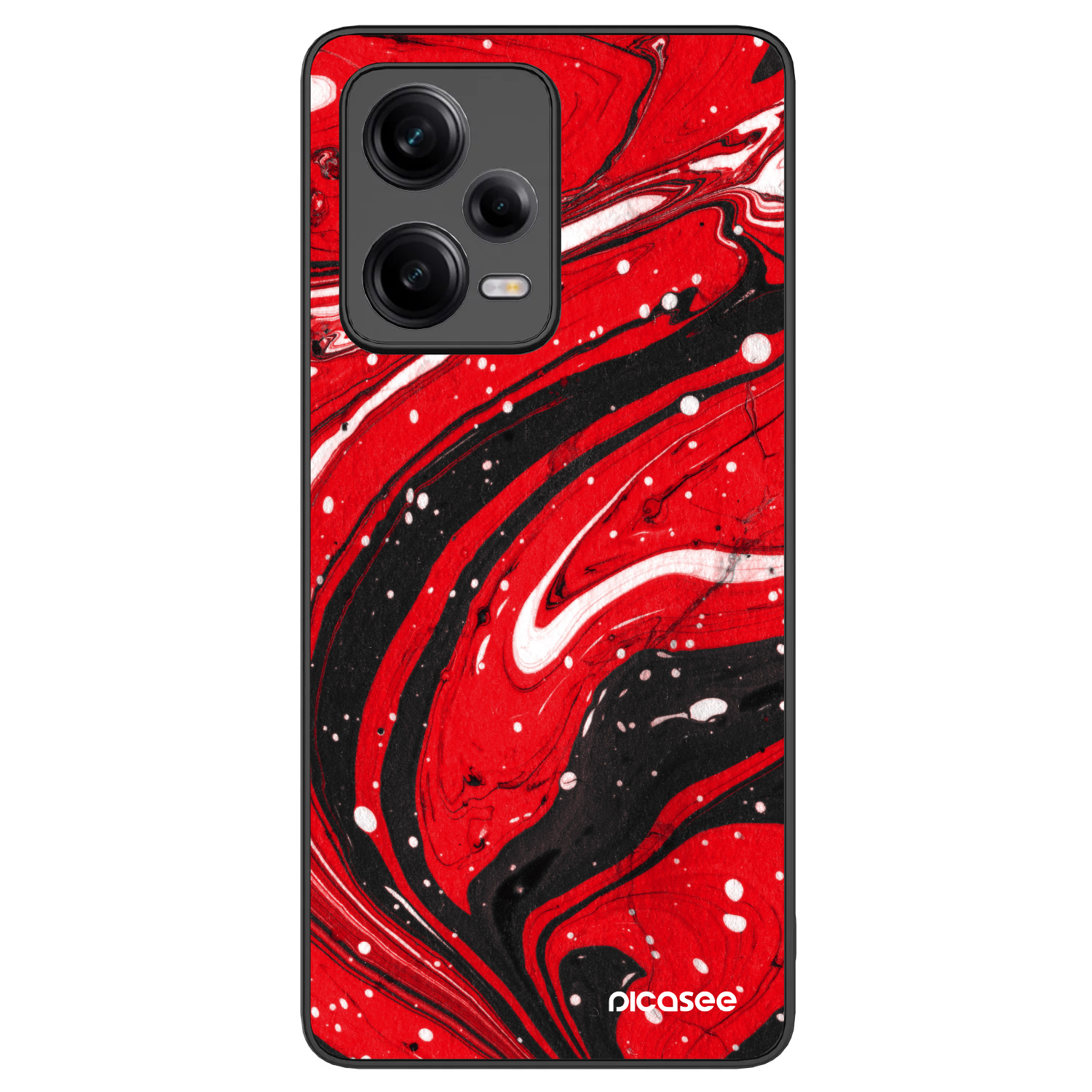 Picasee ULTIMATE CASE za Xiaomi Redmi Note 12 Pro 5G - Red black