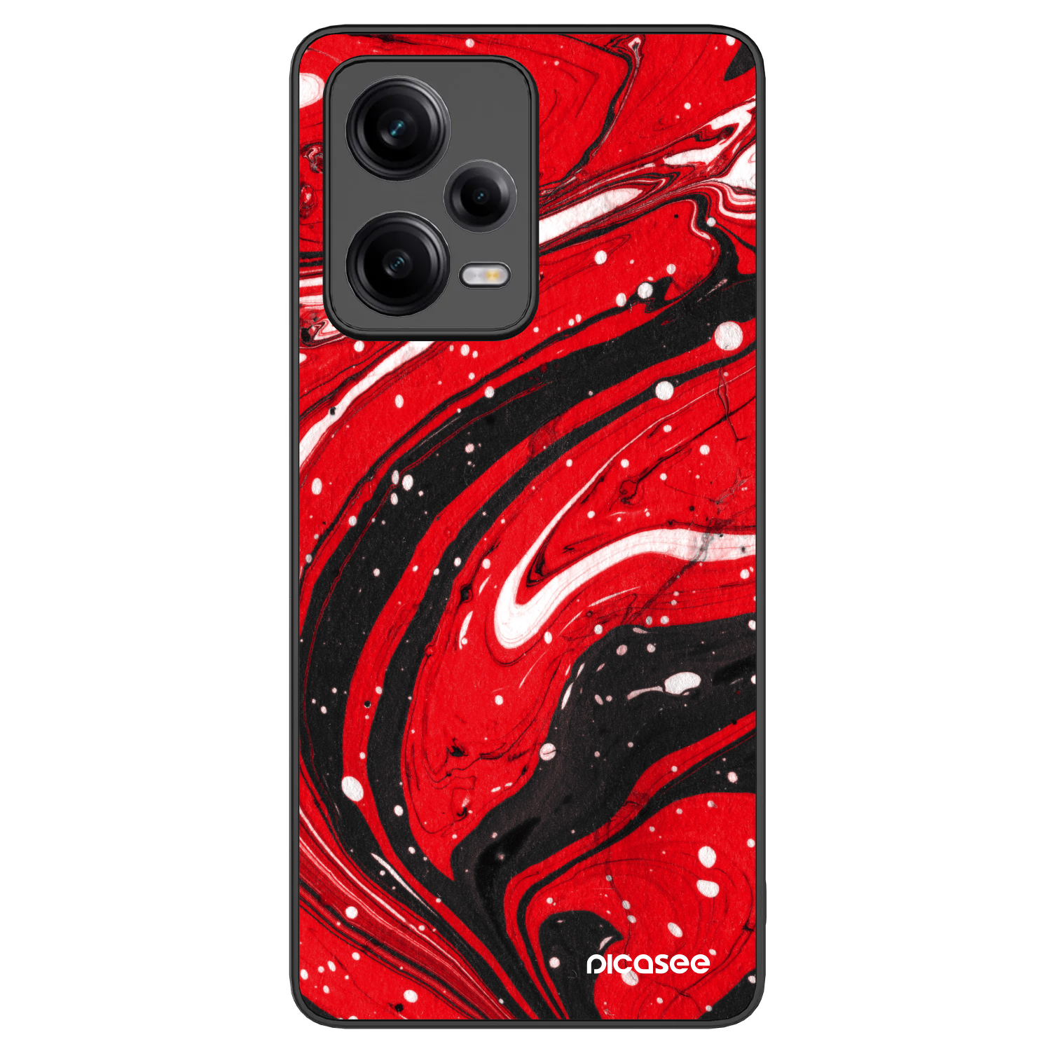 Picasee ULTIMATE CASE za Xiaomi Redmi Note 12 Pro+ 5G - Red black