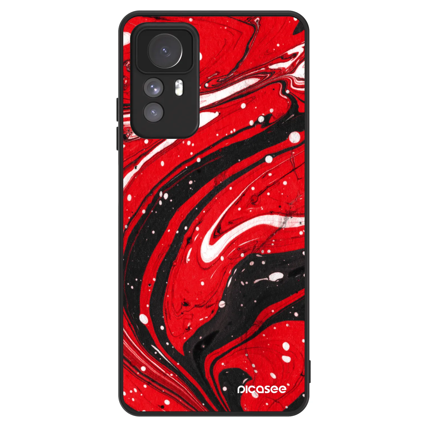 Picasee ULTIMATE CASE za Xiaomi Redmi Note 12S - Red black