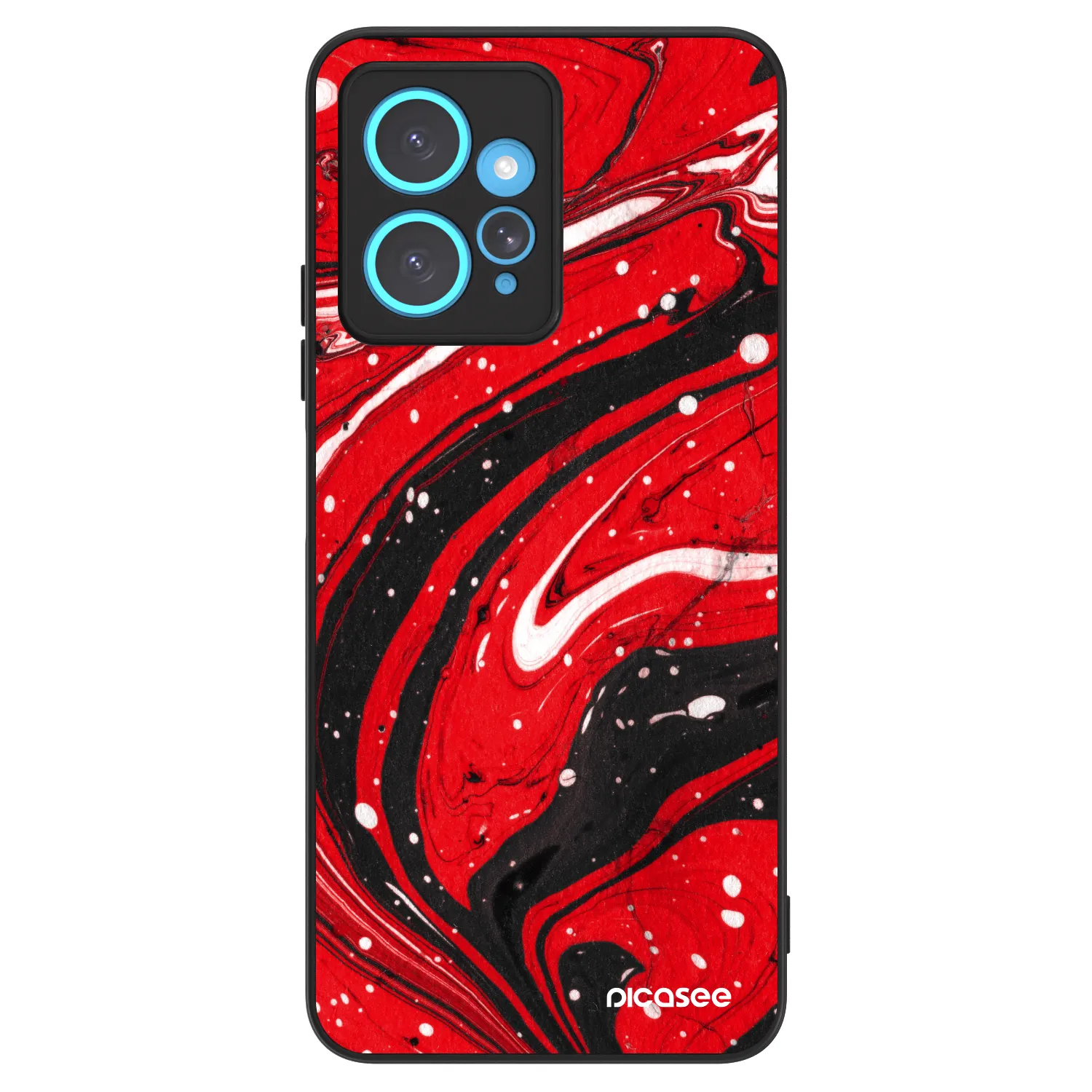 Picasee ULTIMATE CASE za Xiaomi Redmi Note 12 4G - Red black
