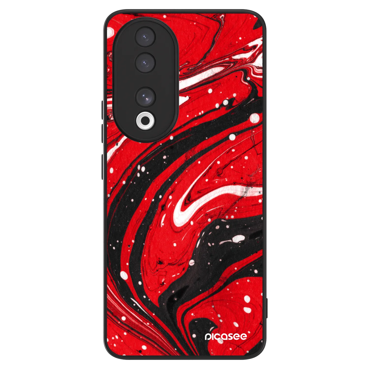 Picasee ULTIMATE CASE za Honor 90 5G - Red black
