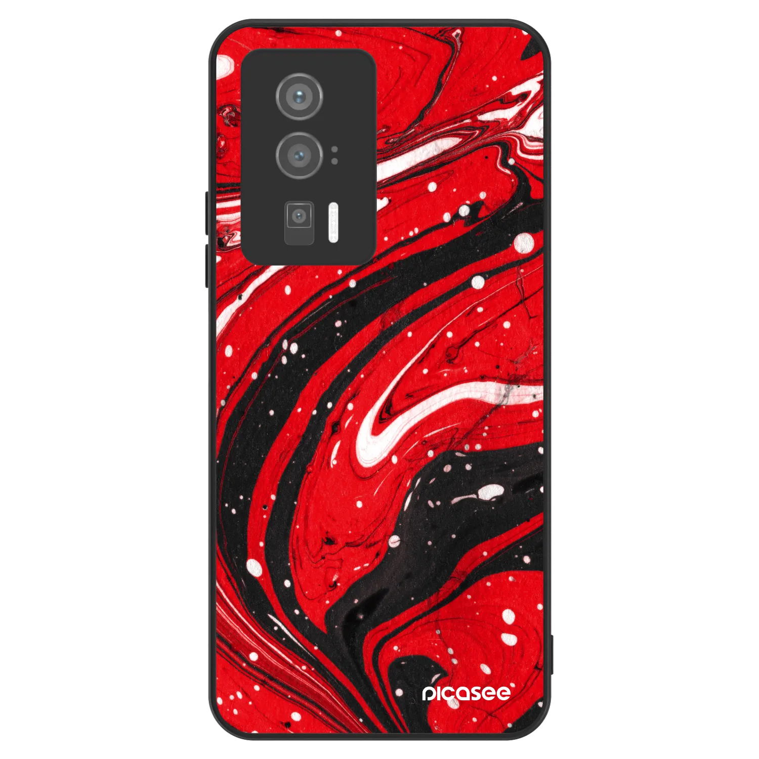 Picasee ULTIMATE CASE za Xiaomi Poco F5 Pro 5G - Red black