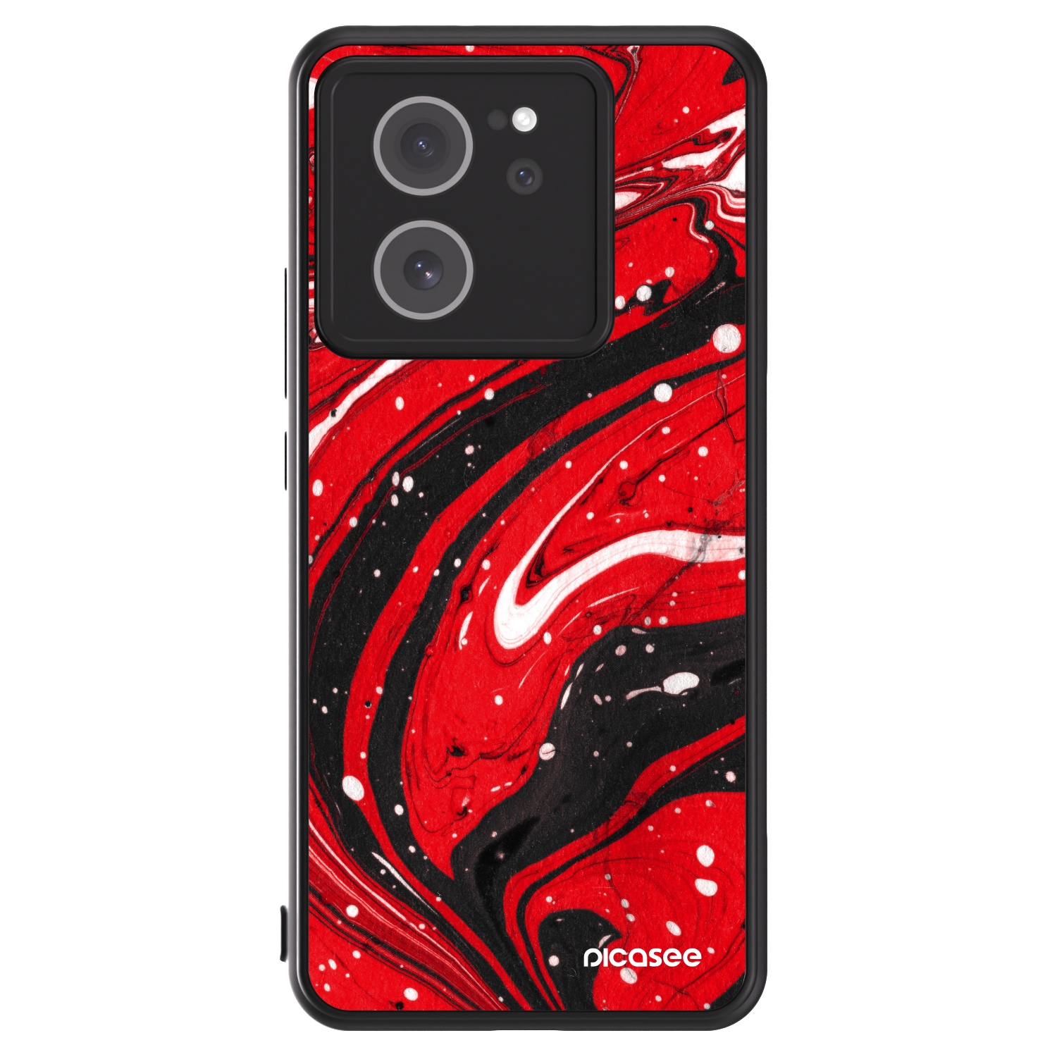 Picasee ULTIMATE CASE za Xiaomi 13T - Red black