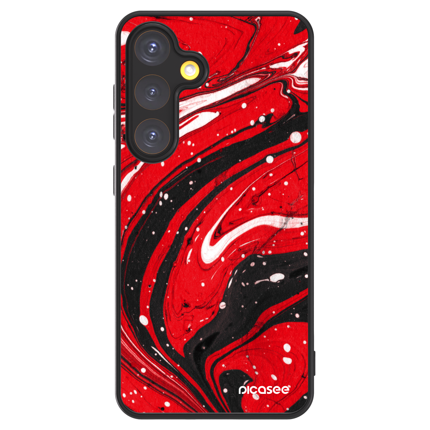 Picasee ULTIMATE CASE za Samsung Galaxy S24 S921B 5G - Red black