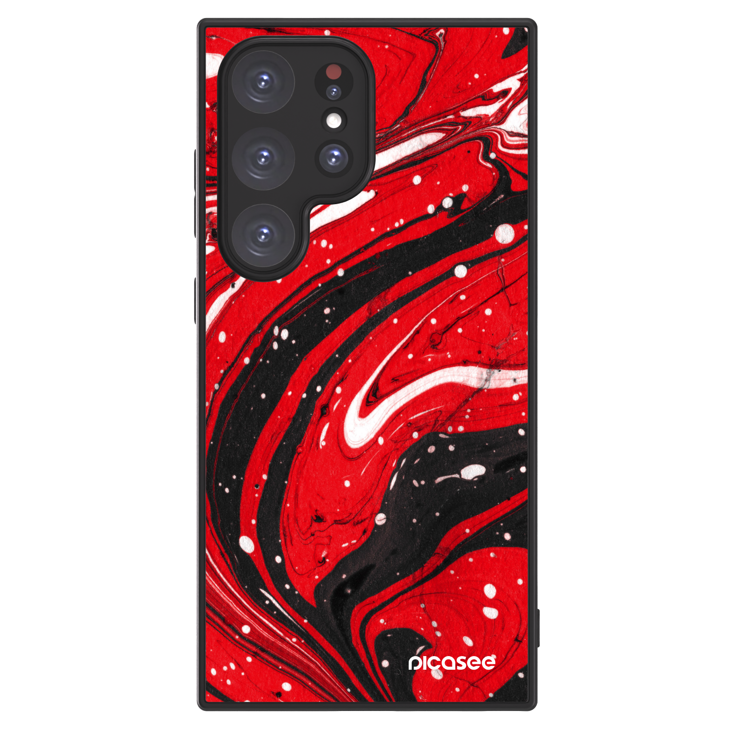 Picasee ULTIMATE CASE za Samsung Galaxy S24 Ultra S928B 5G - Red black