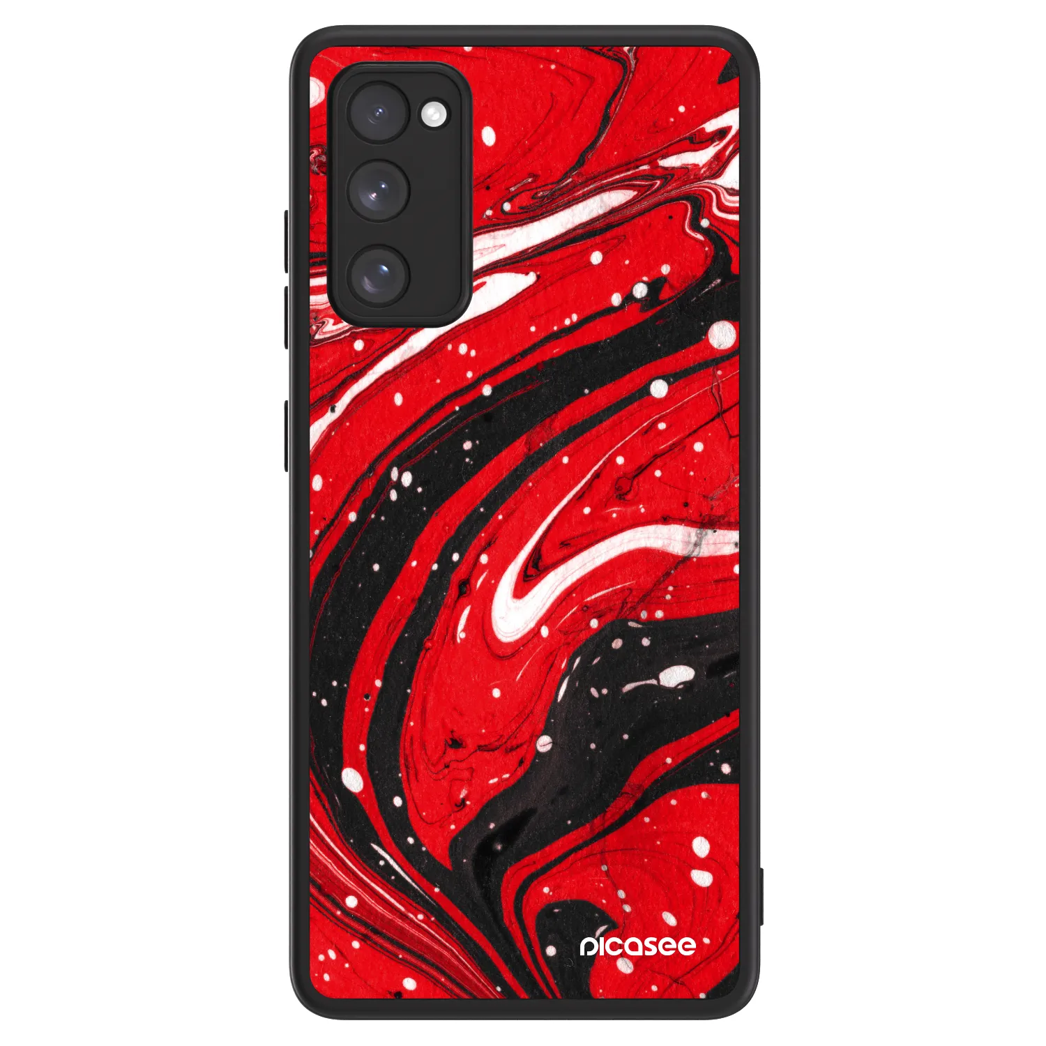 Picasee ULTIMATE CASE PowerShare za Samsung Galaxy S20 FE - Red black