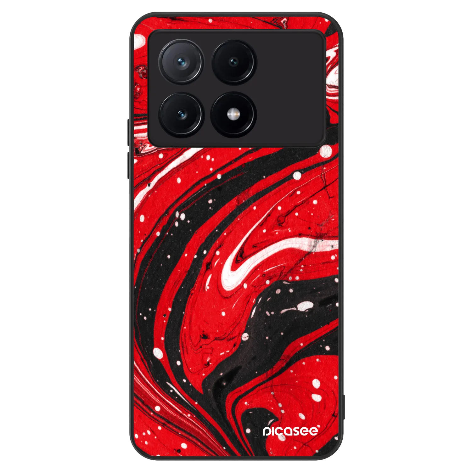 Picasee ULTIMATE CASE za Xiaomi Poco X6 Pro - Red black