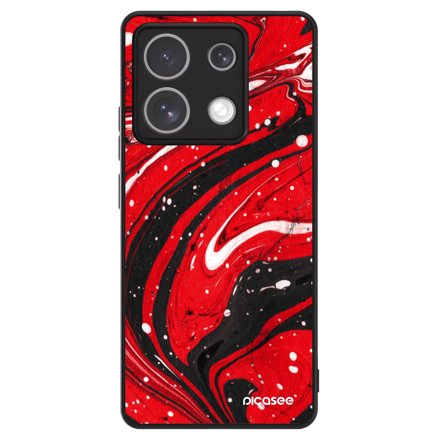 Picasee ULTIMATE CASE za Xiaomi Redmi Note 13 Pro 5G - Red black