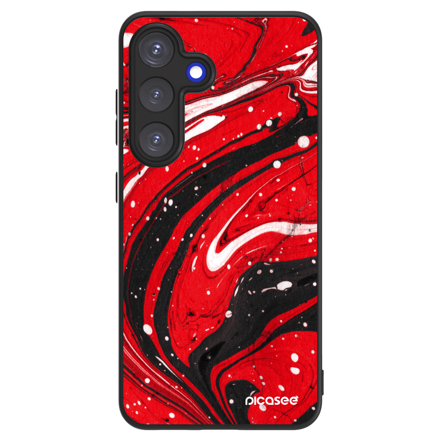 Picasee ULTIMATE CASE za Samsung Galaxy A25 A256B 5G - Red black