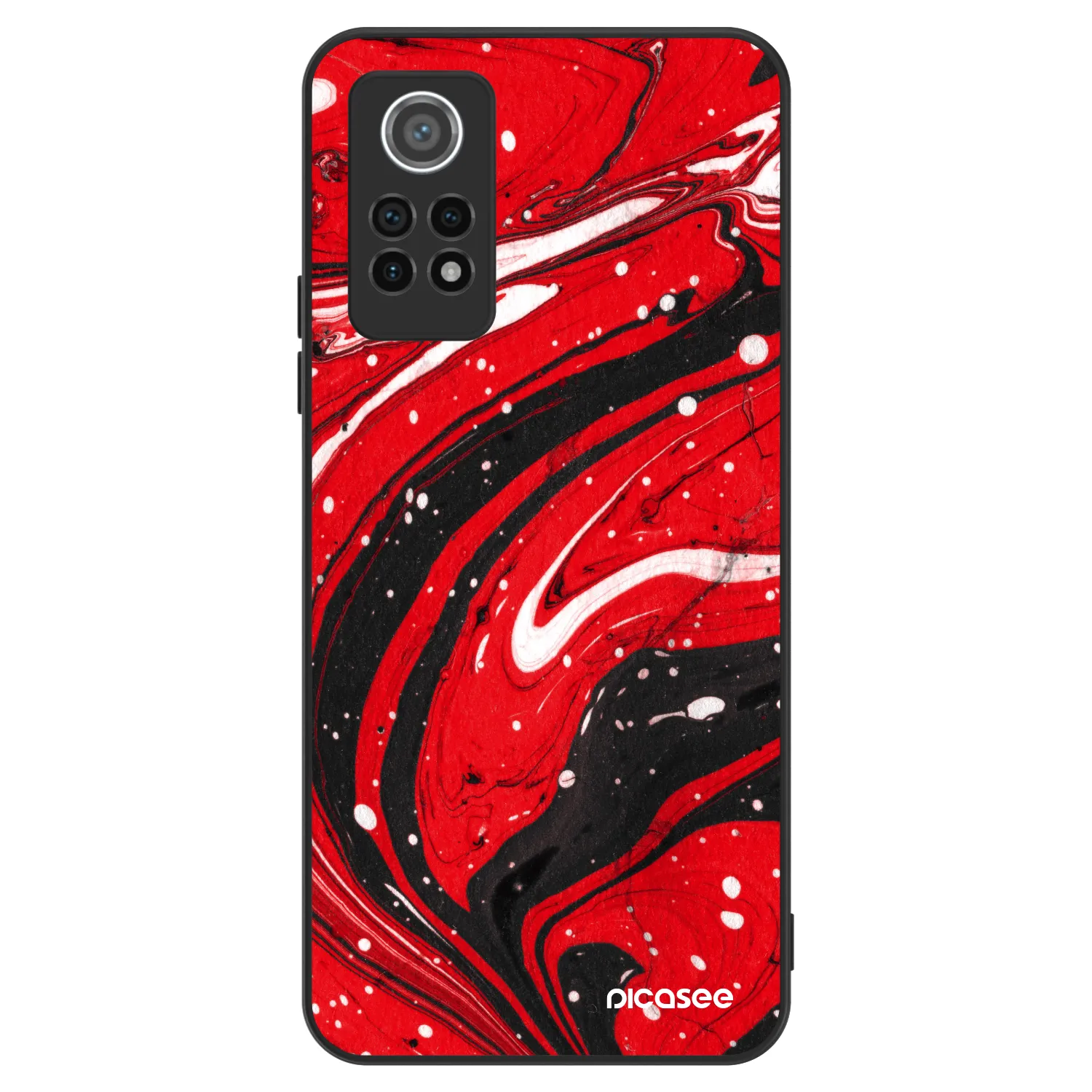 Picasee ULTIMATE CASE za Xiaomi Redmi Note 12 Pro 4G - Red black