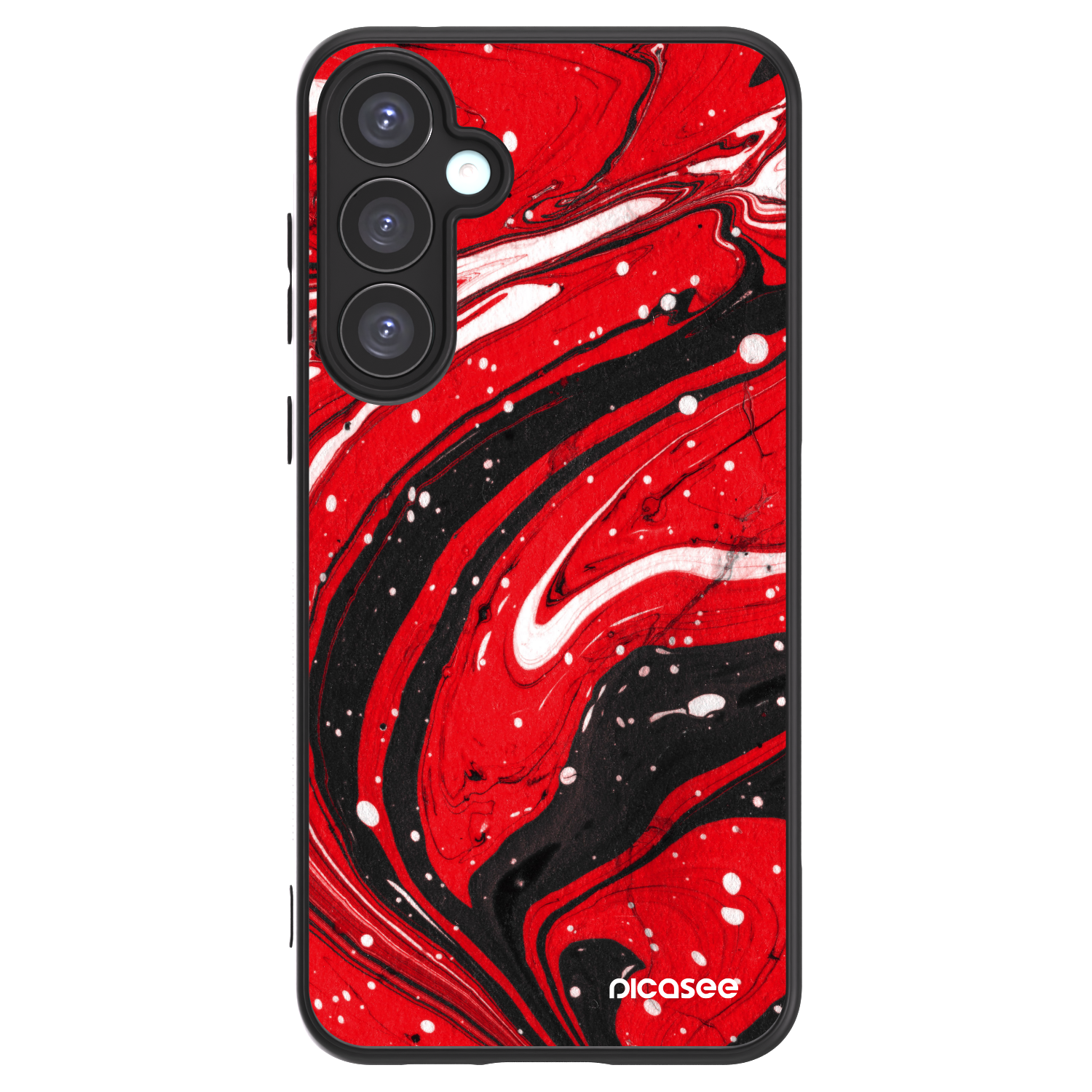 Picasee ULTIMATE CASE za Samsung Galaxy A55 5G A556B - Red black