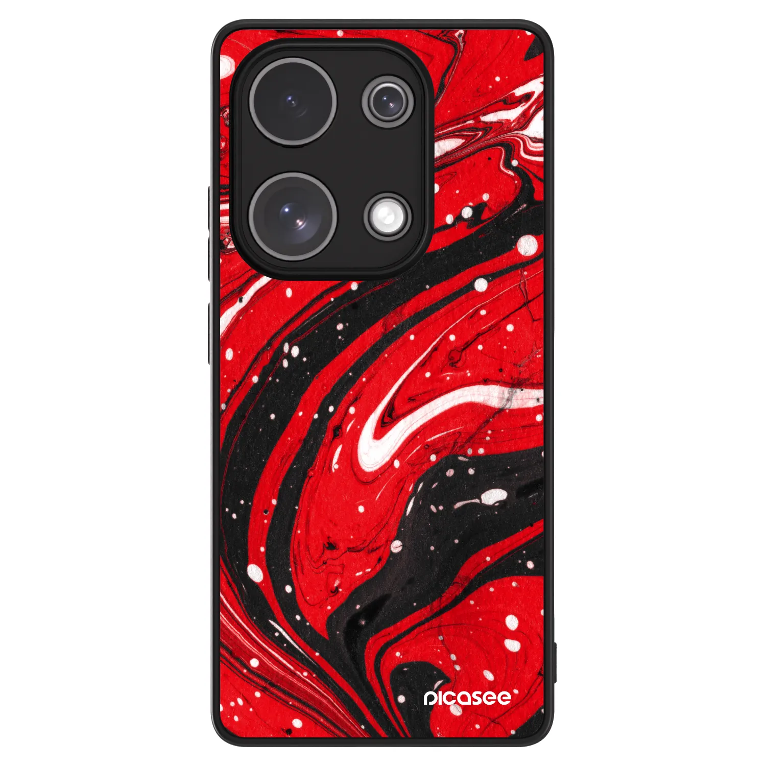 Picasee ULTIMATE CASE za Xiaomi Redmi Note 13 Pro 4G - Red black