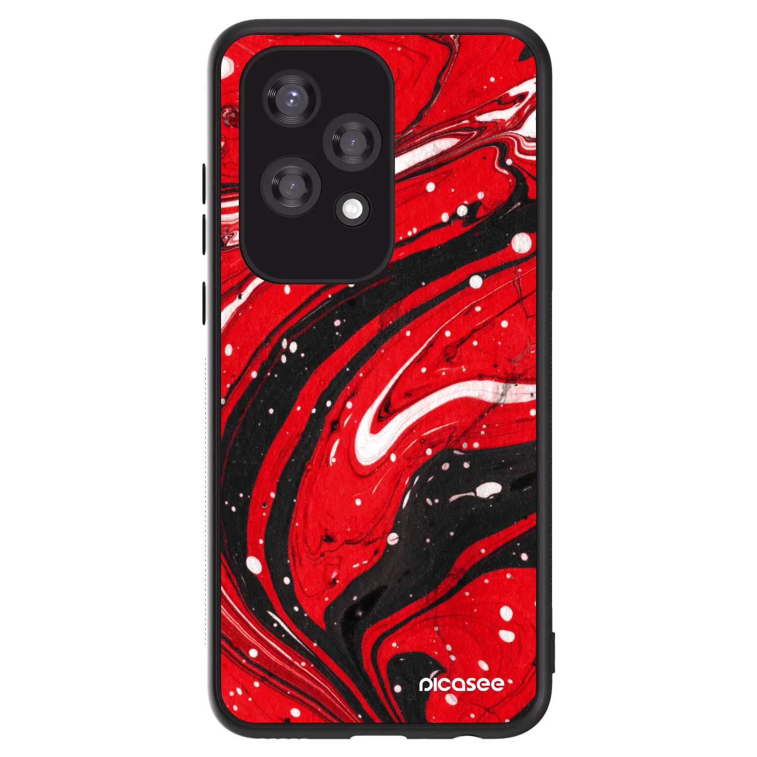 Picasee ULTIMATE CASE za Honor 200 Lite - Red black