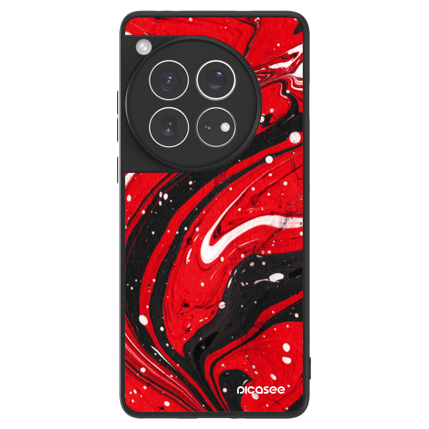 Picasee ULTIMATE CASE za OnePlus 12 5G - Red black