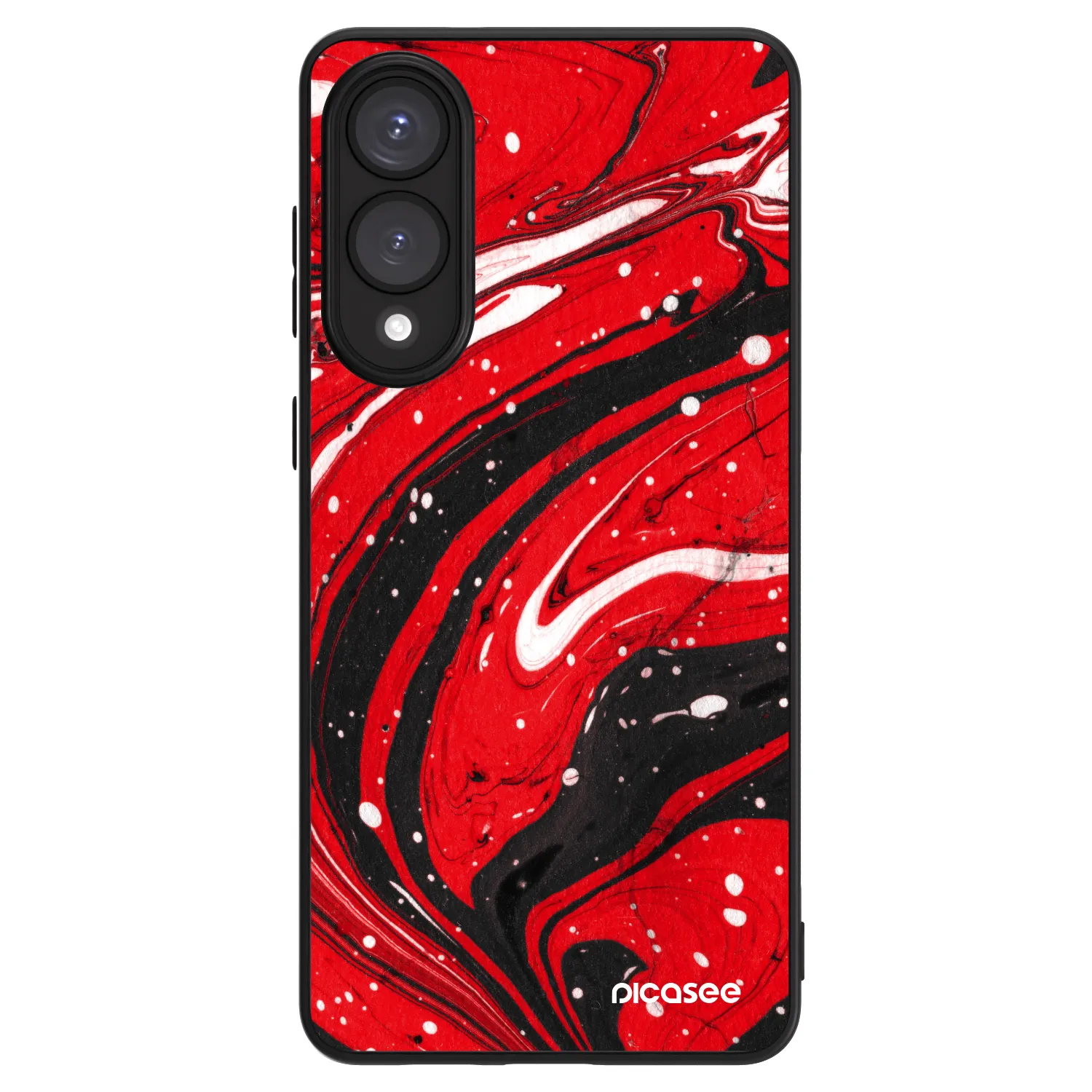 Picasee ULTIMATE CASE za Samsung Galaxy S25 Edge 5G - Red black