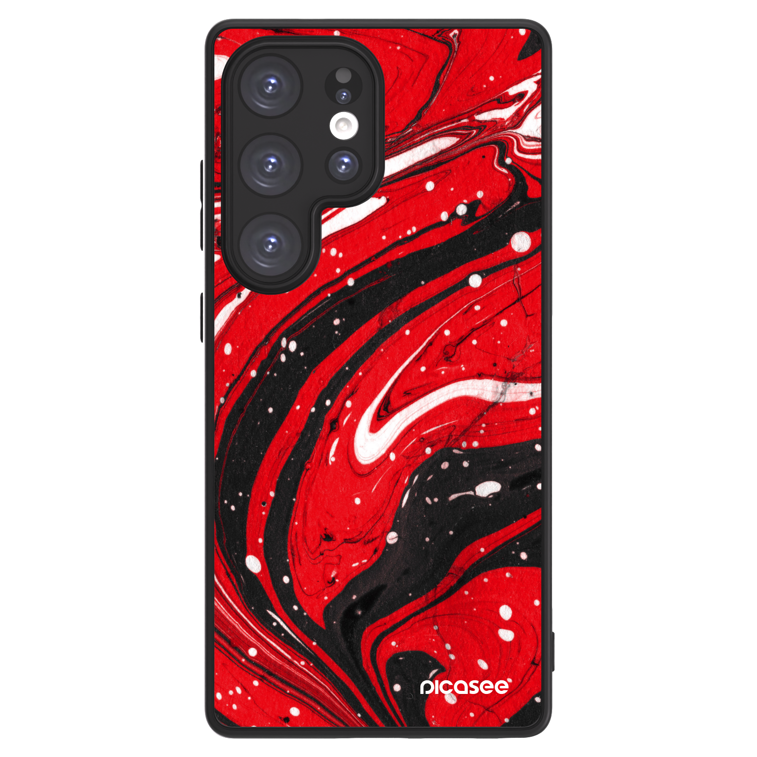 Picasee ULTIMATE CASE za Samsung Galaxy S25 Ultra 5G - Red black