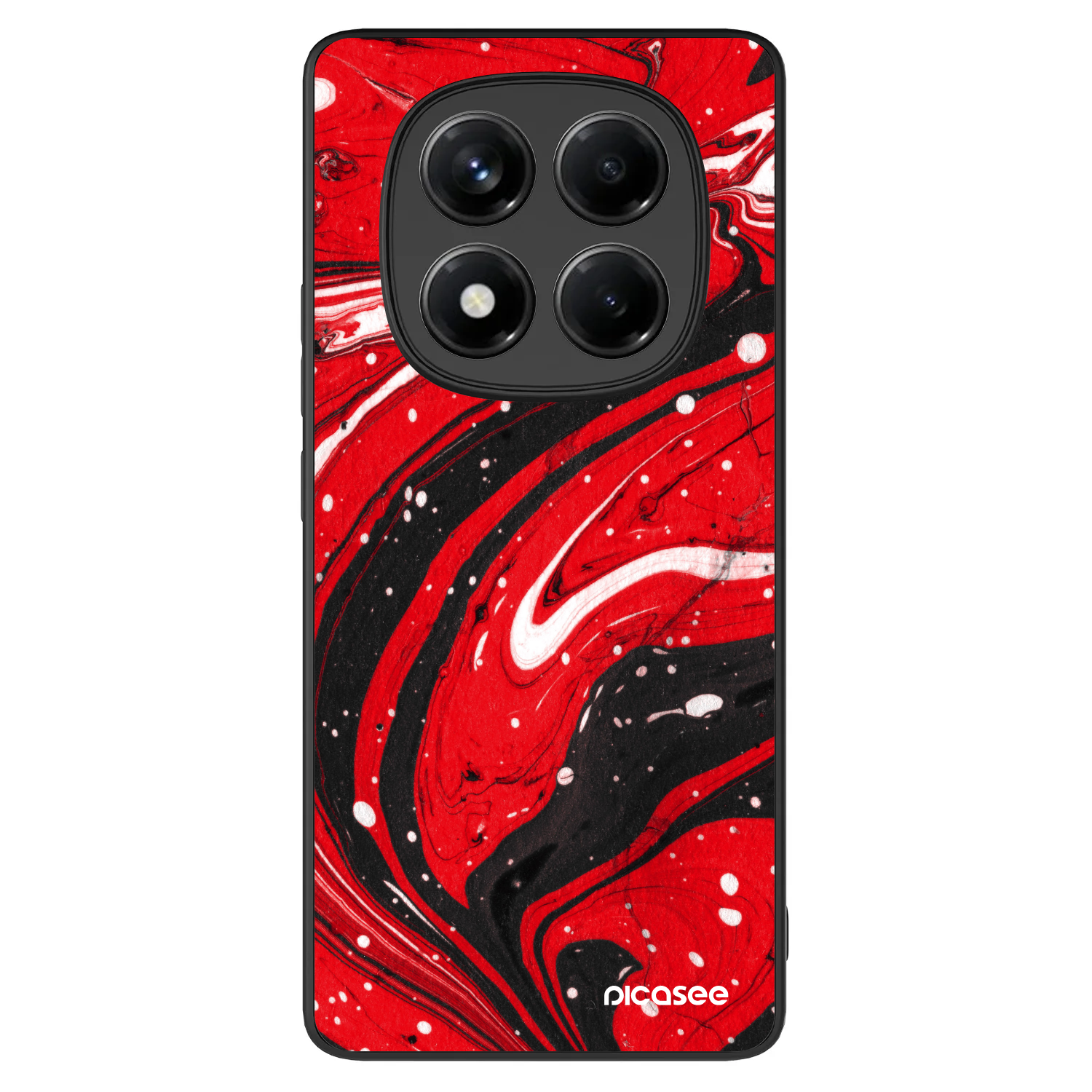 Picasee ULTIMATE CASE za Xiaomi Redmi Note 14 Pro 4G - Red black