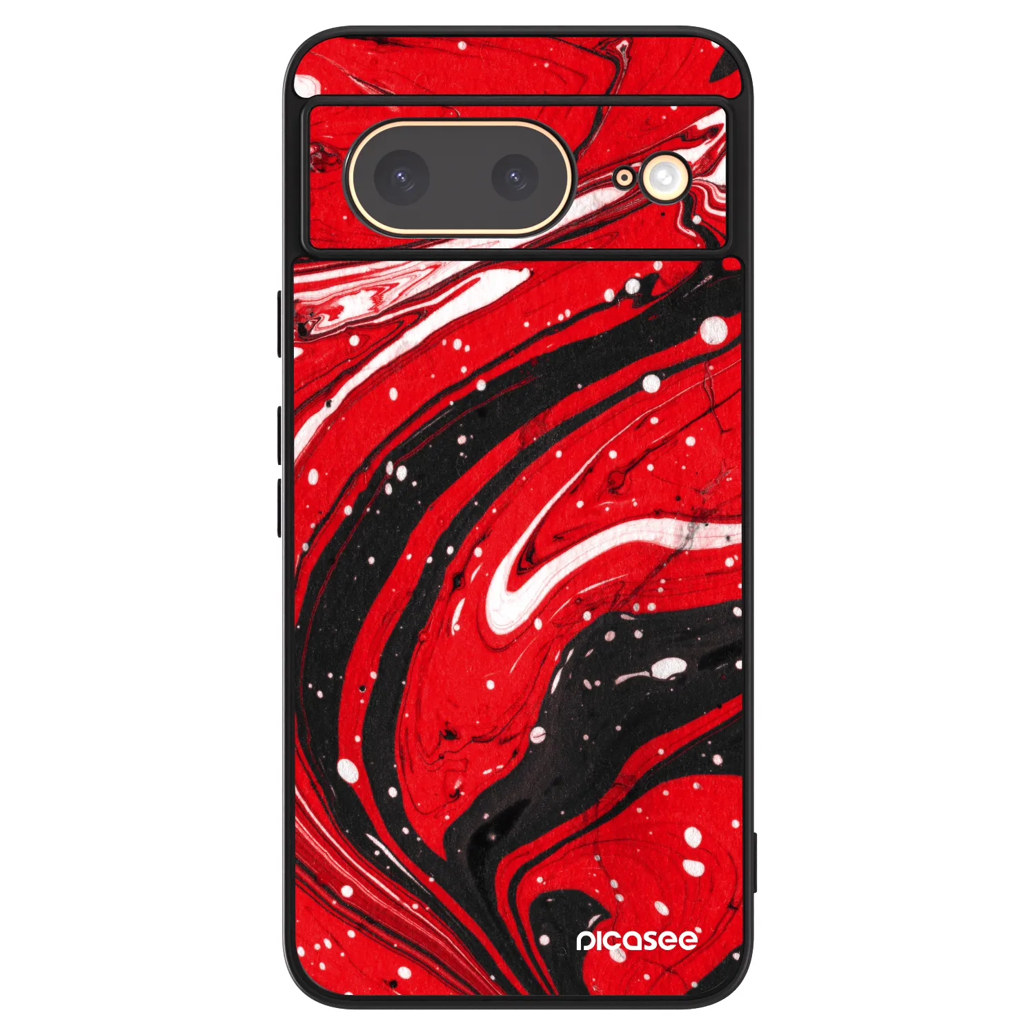 Picasee ULTIMATE CASE za Google Pixel 8 - Red black