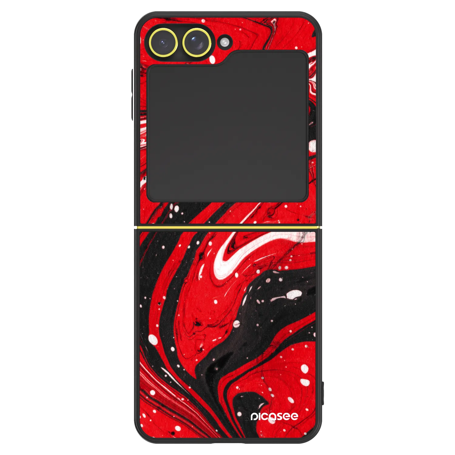 Picasee ULTIMATE CASE za Samsung Galaxy Z Flip6 5G - Red black