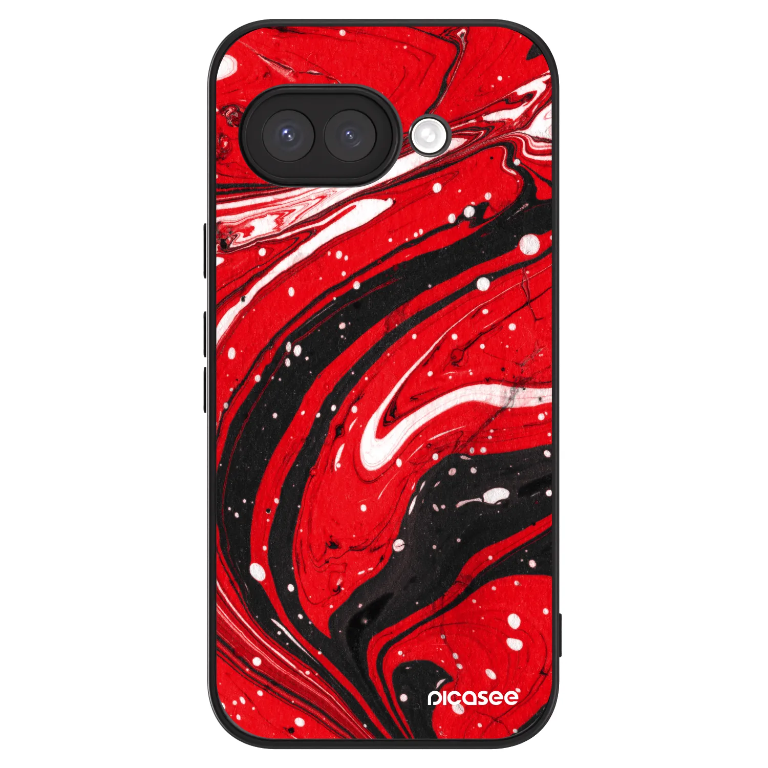 Picasee ULTIMATE CASE za Google Pixel 9a - Red black