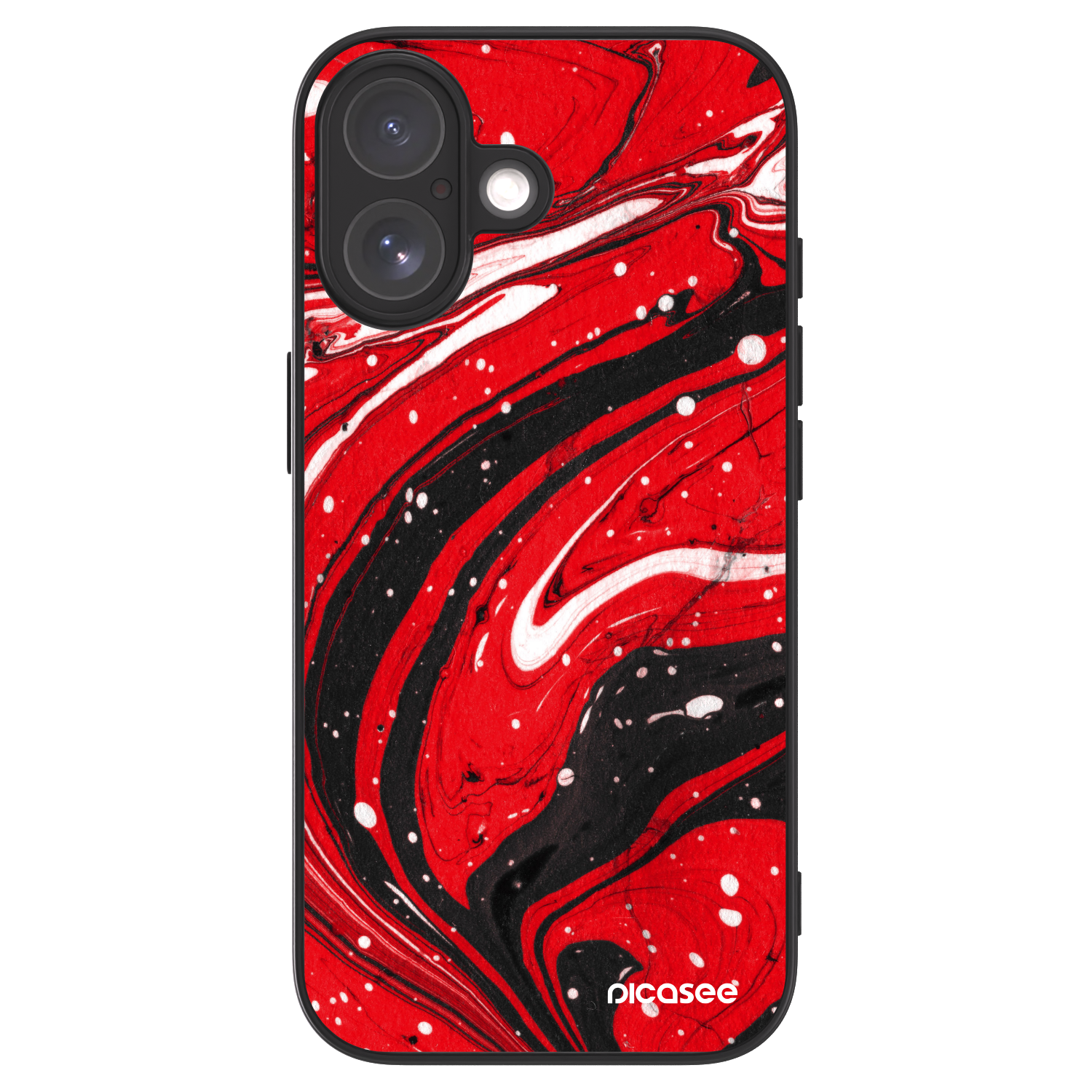 Picasee ULTIMATE CASE za Apple iPhone 17 - Red black