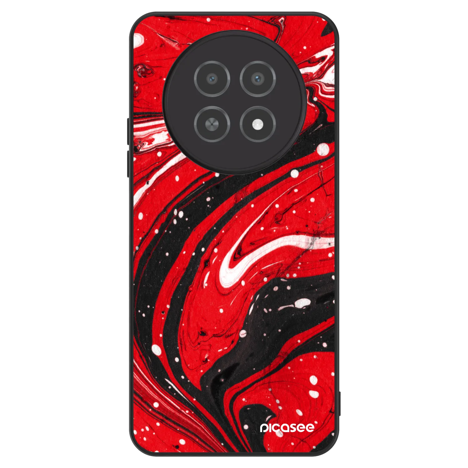 Picasee ULTIMATE CASE za Realme 12X - Red black