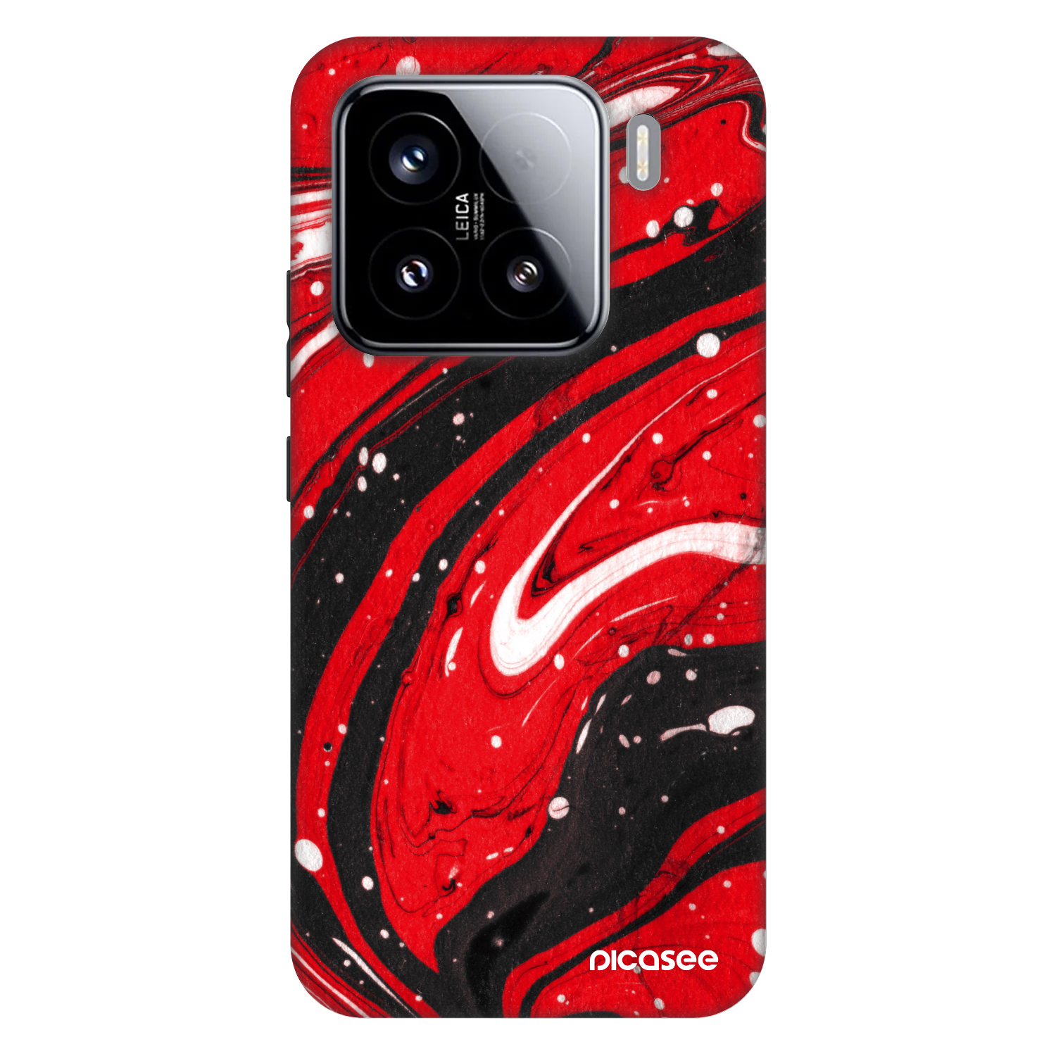 Picasee Fashion Case za Xiaomi 15 - Red black