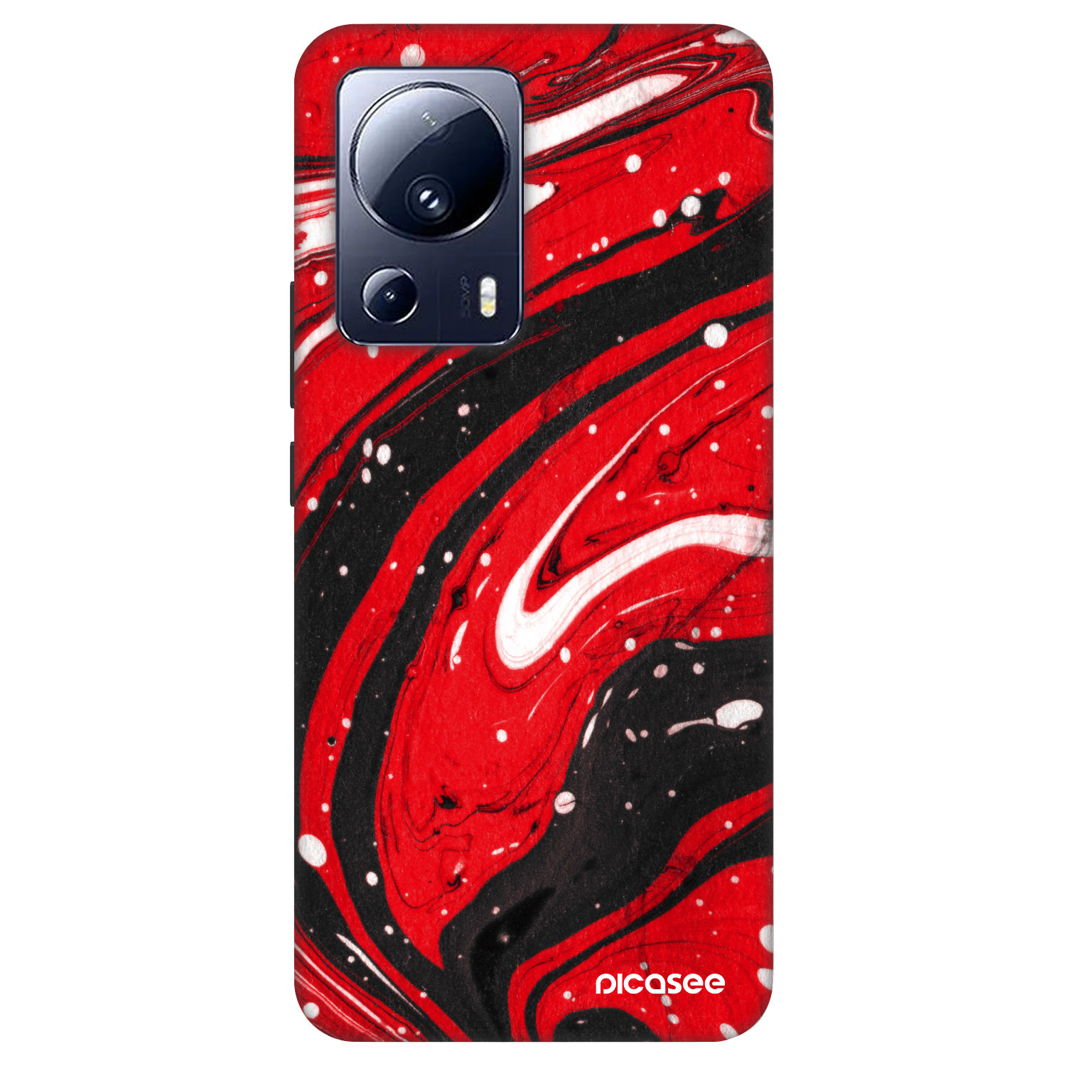 Picasee Fashion Case za Xiaomi 13 Lite - Red black