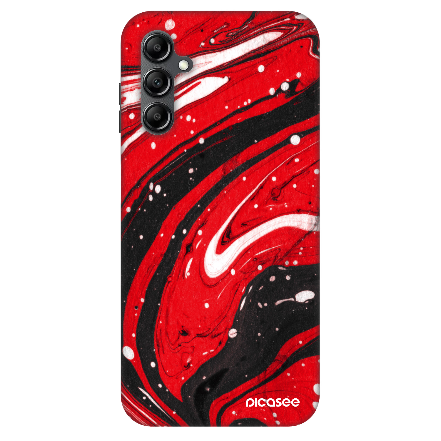 Picasee Fashion Case za Samsung Galaxy A16 5G - Red black