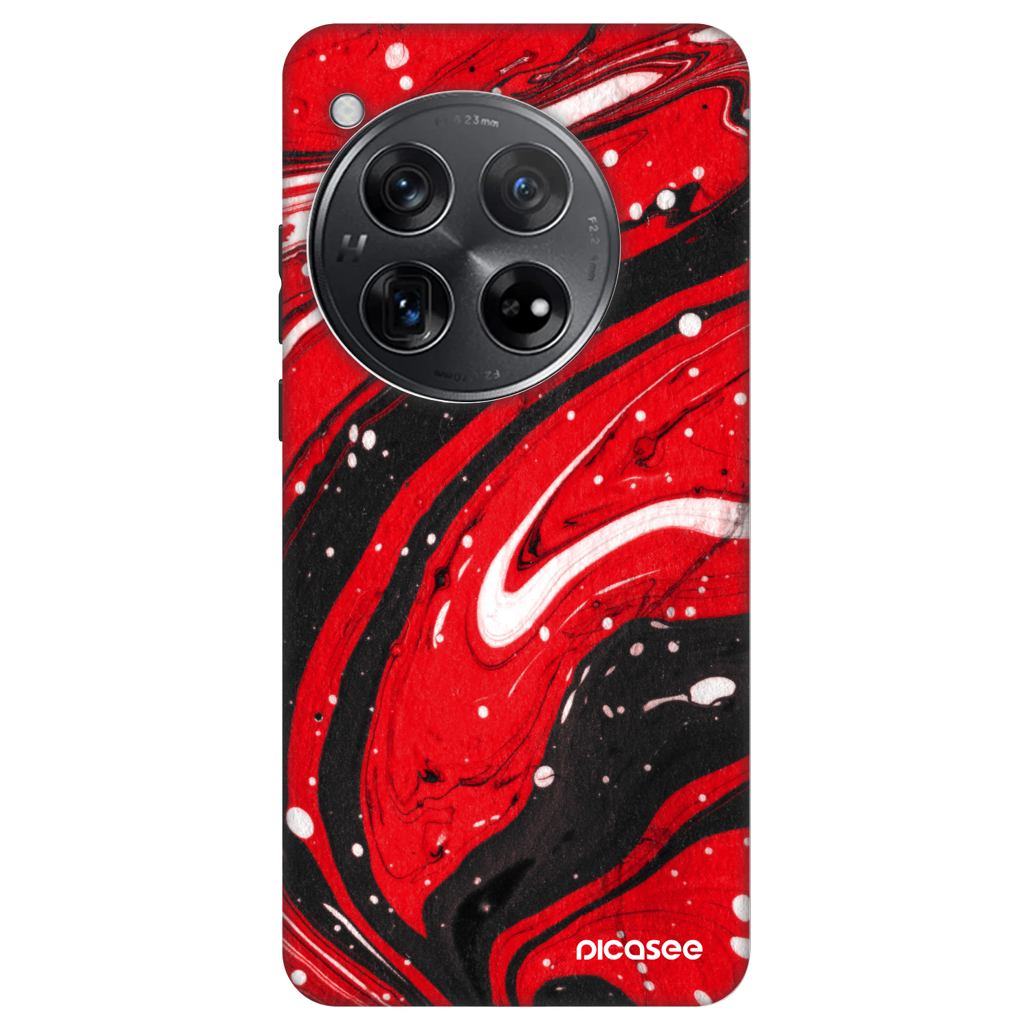 Picasee Fashion Case za OnePlus 12 5G - Red black