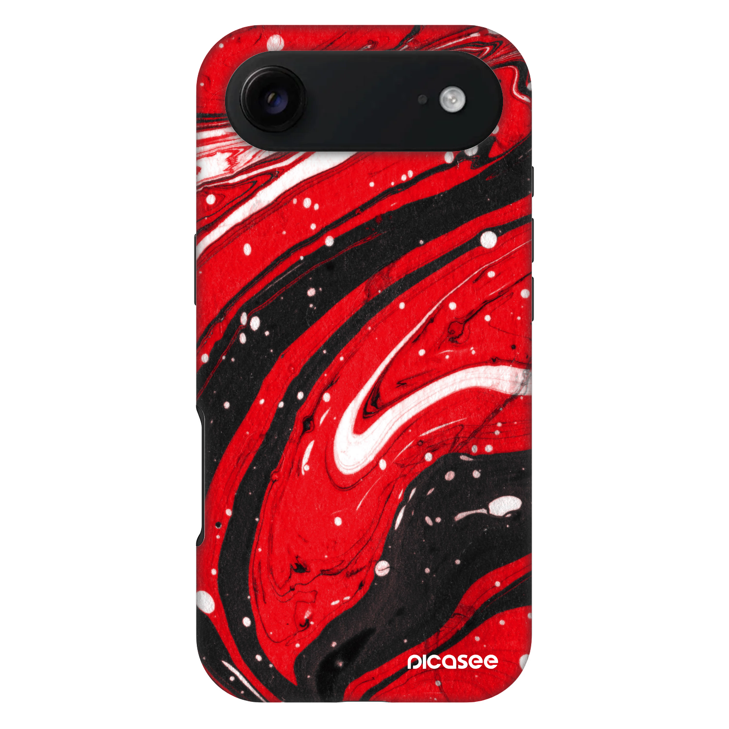 Picasee Fashion Case MagSafe za Apple iPhone Air - Red black