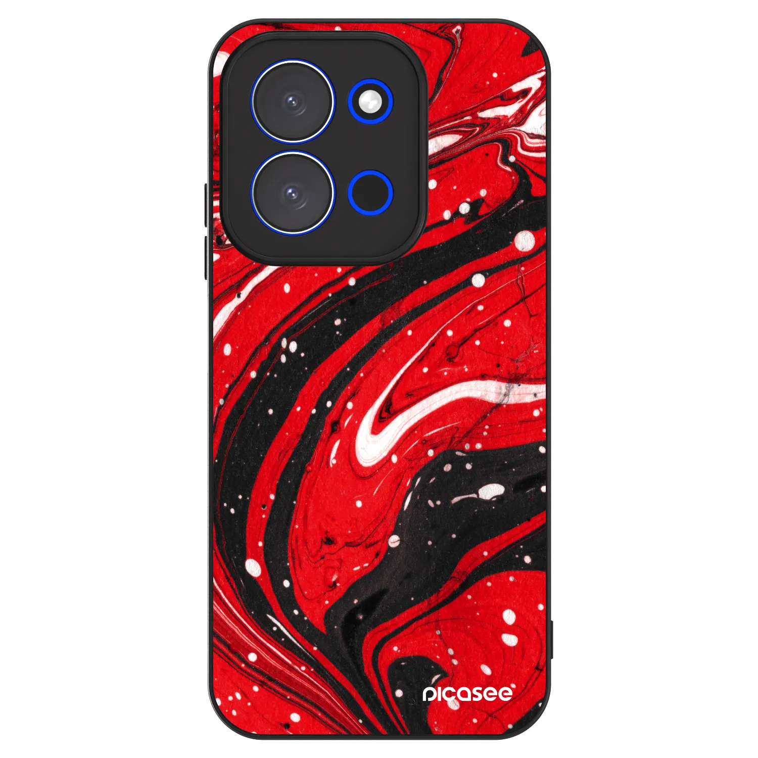 Picasee ULTIMATE CASE za Xiaomi Redmi 15C 4G - Red black