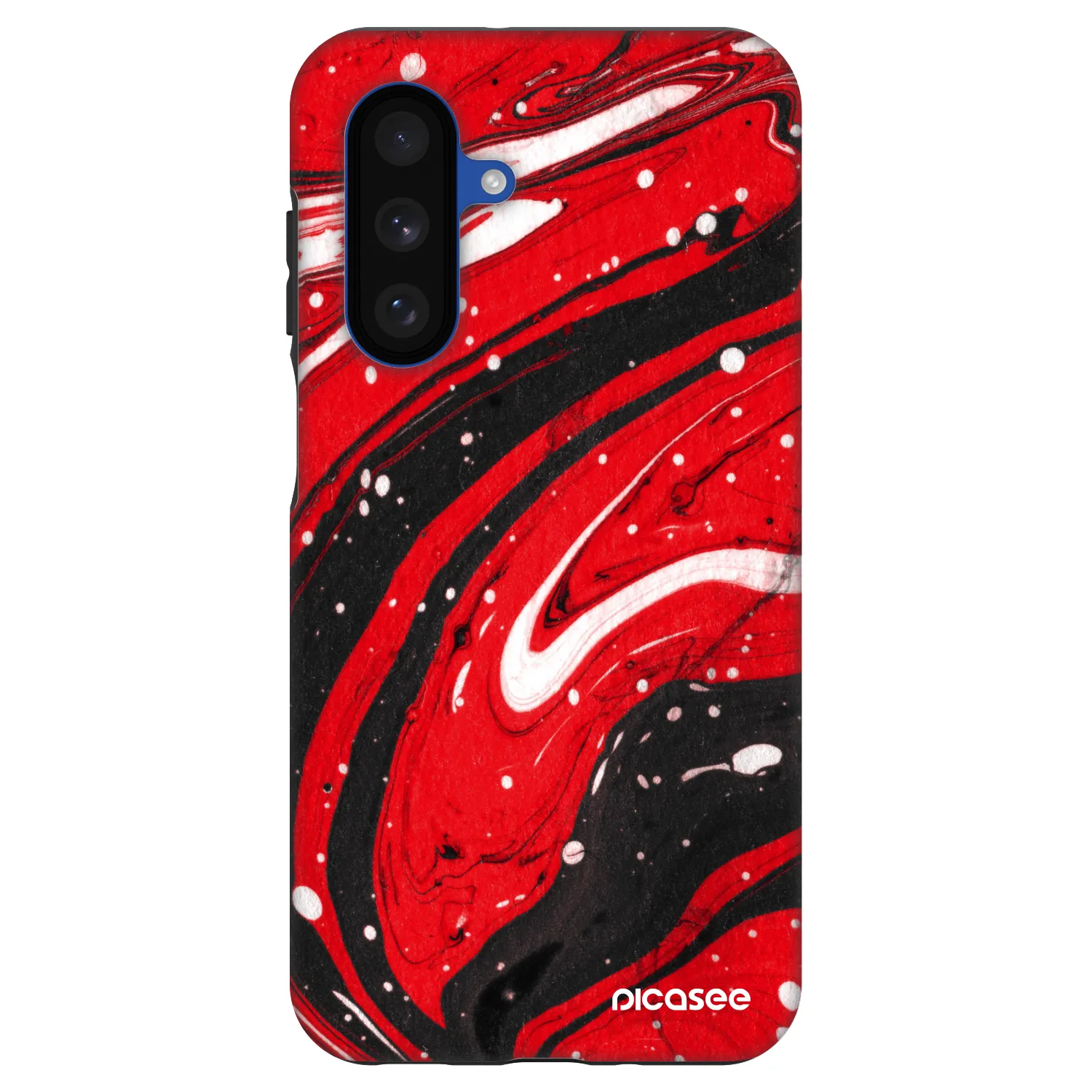 Picasee Fashion Case za Samsung Galaxy A17 5G - Red black