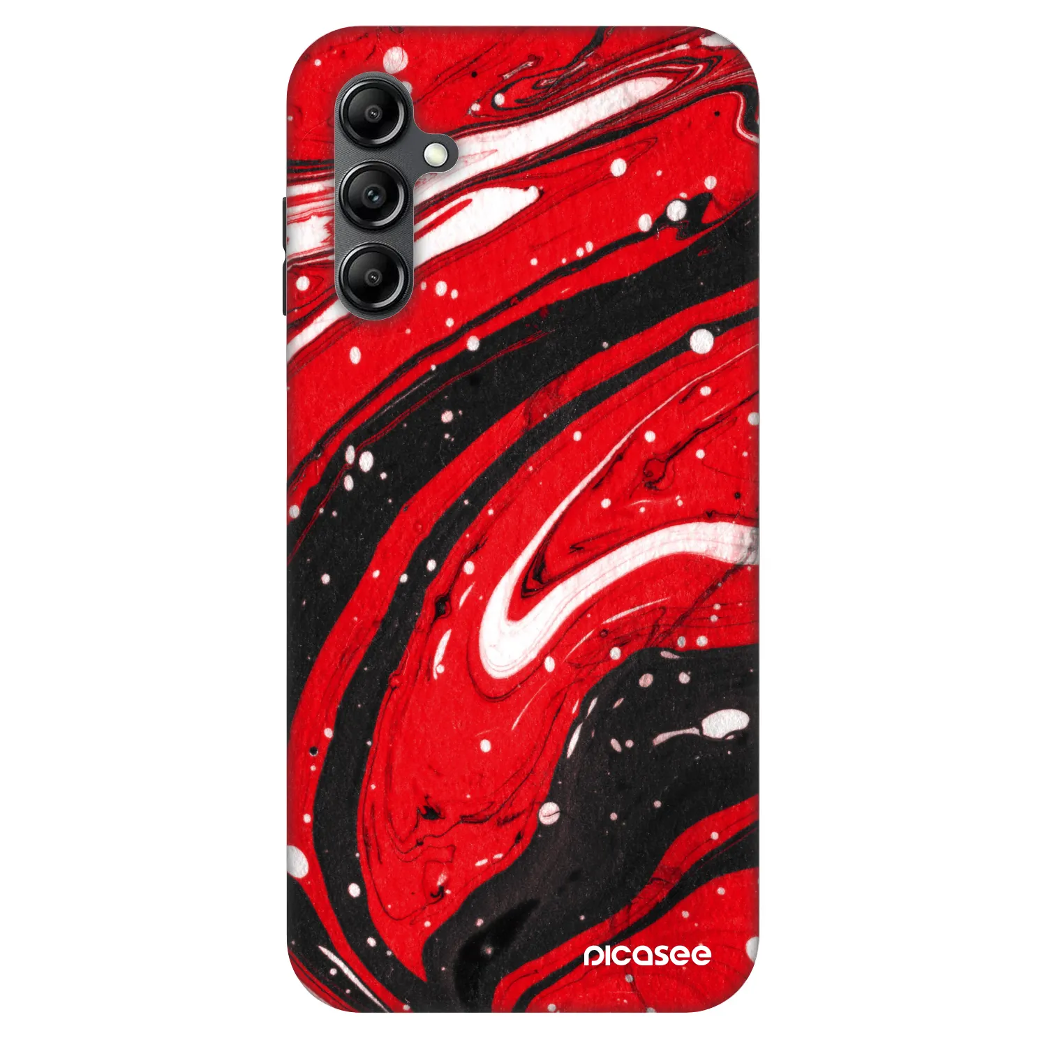 Picasee Fashion Case za Samsung Galaxy A16 4G - Red black