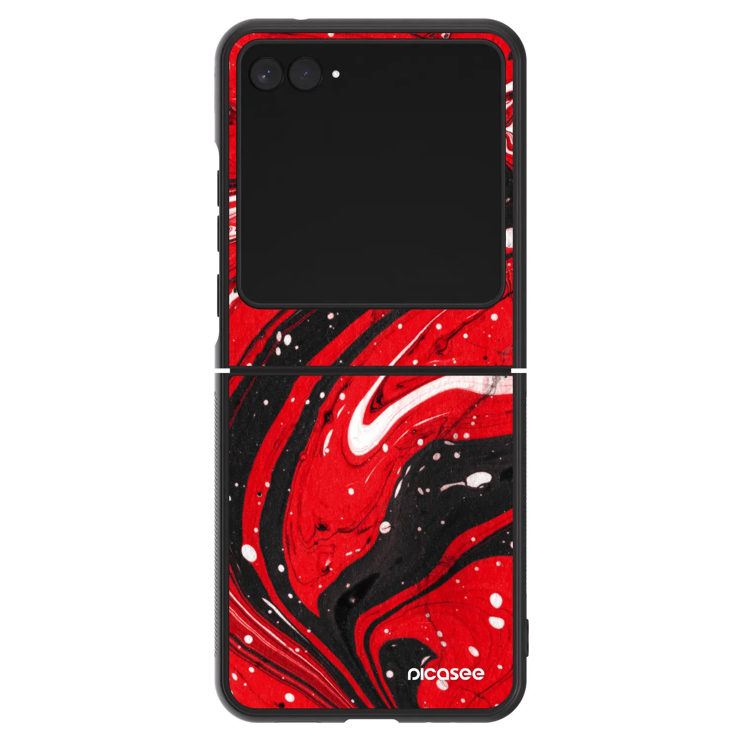 Picasee ULTIMATE CASE za Motorola Razr 60 - Red black