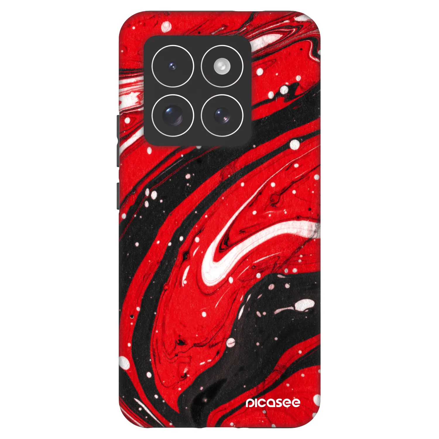 Picasee Fashion Case za Xiaomi 14 Pro - Red black