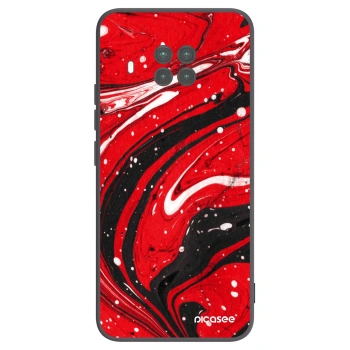 Picasee crna silikonska maskica za Xiaomi Mi 10T Lite - Red black