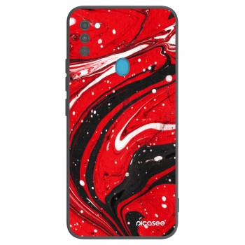 Maskica za Samsung Galaxy M11 - Red black